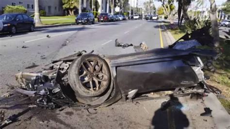 stolen lamborghini crash.